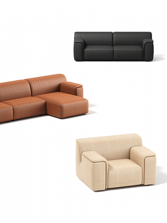 Double Skin Milk Sofa SO-02 | Диваны DOUBLE SKIN | Archini.ru